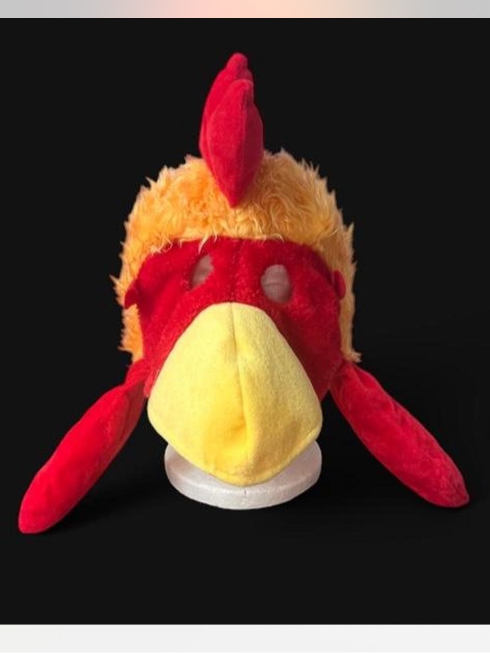 Chicken Head face mask - Picture 3 of 7